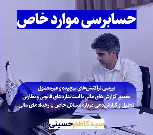 حسابرسی مواردخاص